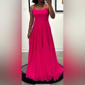 Elegant Pink Formal Dress